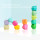 Children's Silicone Colored Balanced Stone Building Blocks